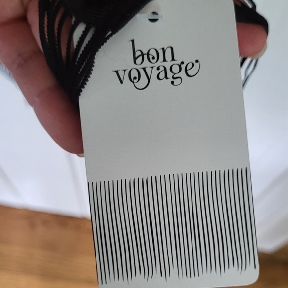 Bon Voyage Black Sheer Net Kimono Style Swimsuit Coverup - Picture 8 of 9